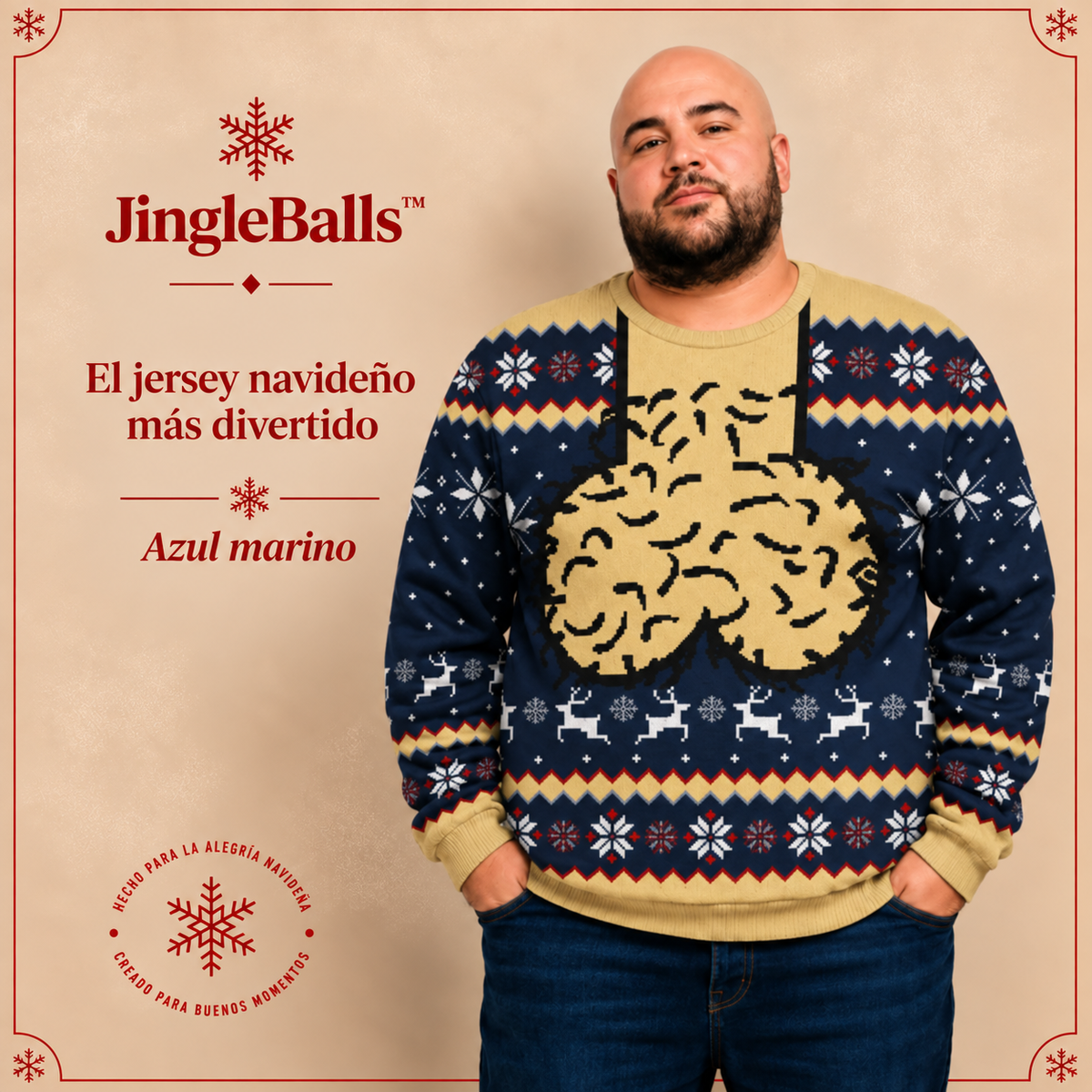 Jersey navideño Jingle Balls