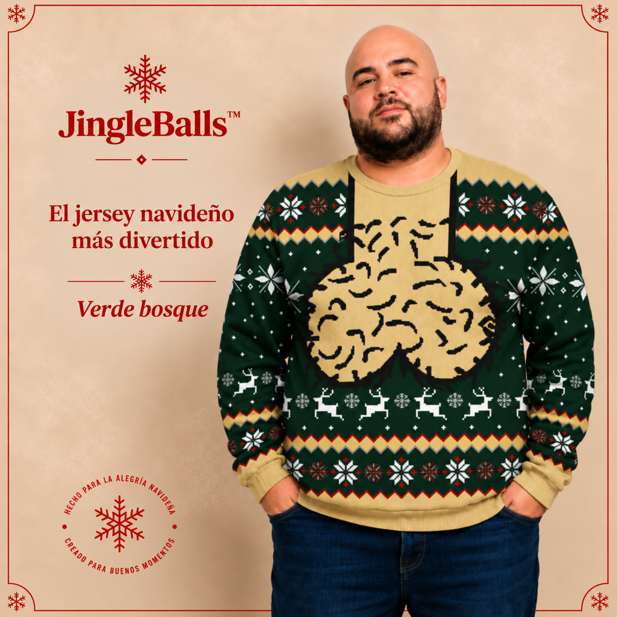 Jersey navideño Jingle Balls